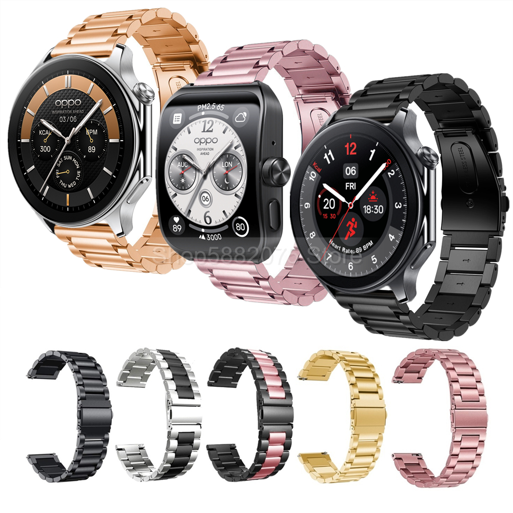 Smartwatch X - Stainless Steel Strap For OnePlus Watch