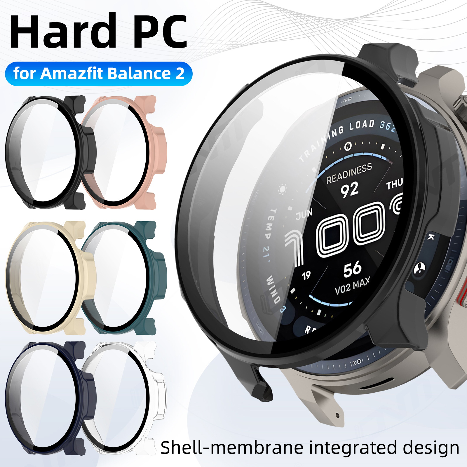 Amazfit Smartwatch Accessories - Smartwatch Case for Amazfit Balance 2