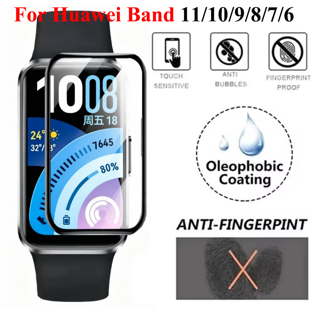 Smartwatch Band Accessories - Curved Screen Protector For Huawei Band