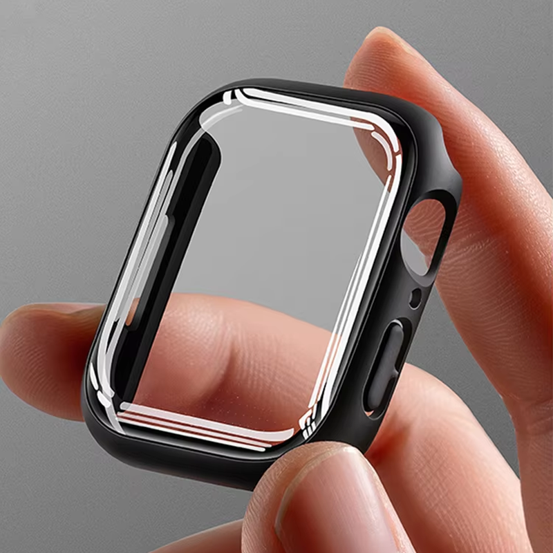 Smartwatch Band Accessories - 1-2pcsGlass+Cover For Apple Watch case 46mm