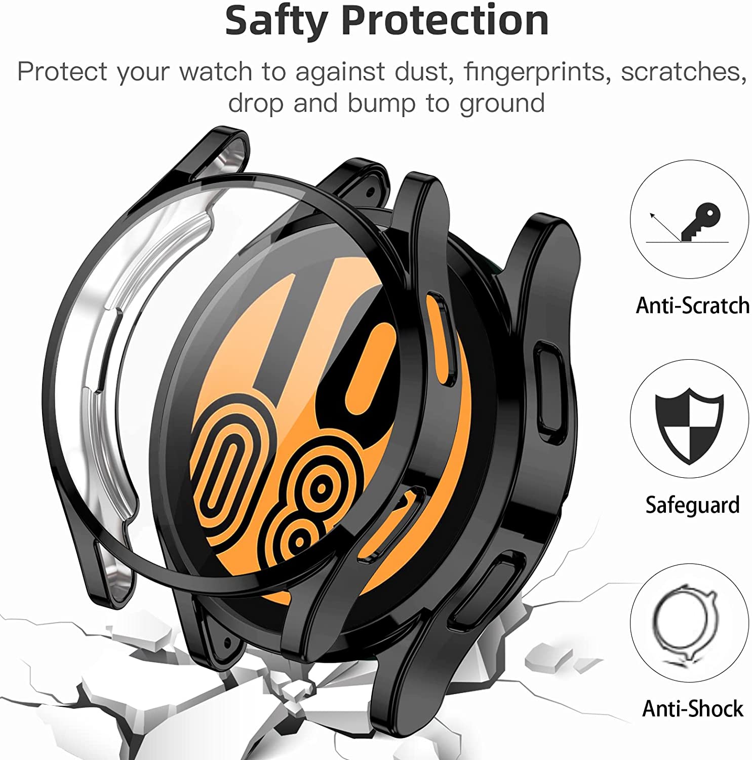 Case for samsung Galaxy watch  – Smartwatch Band Accessories Bewertung und Preis