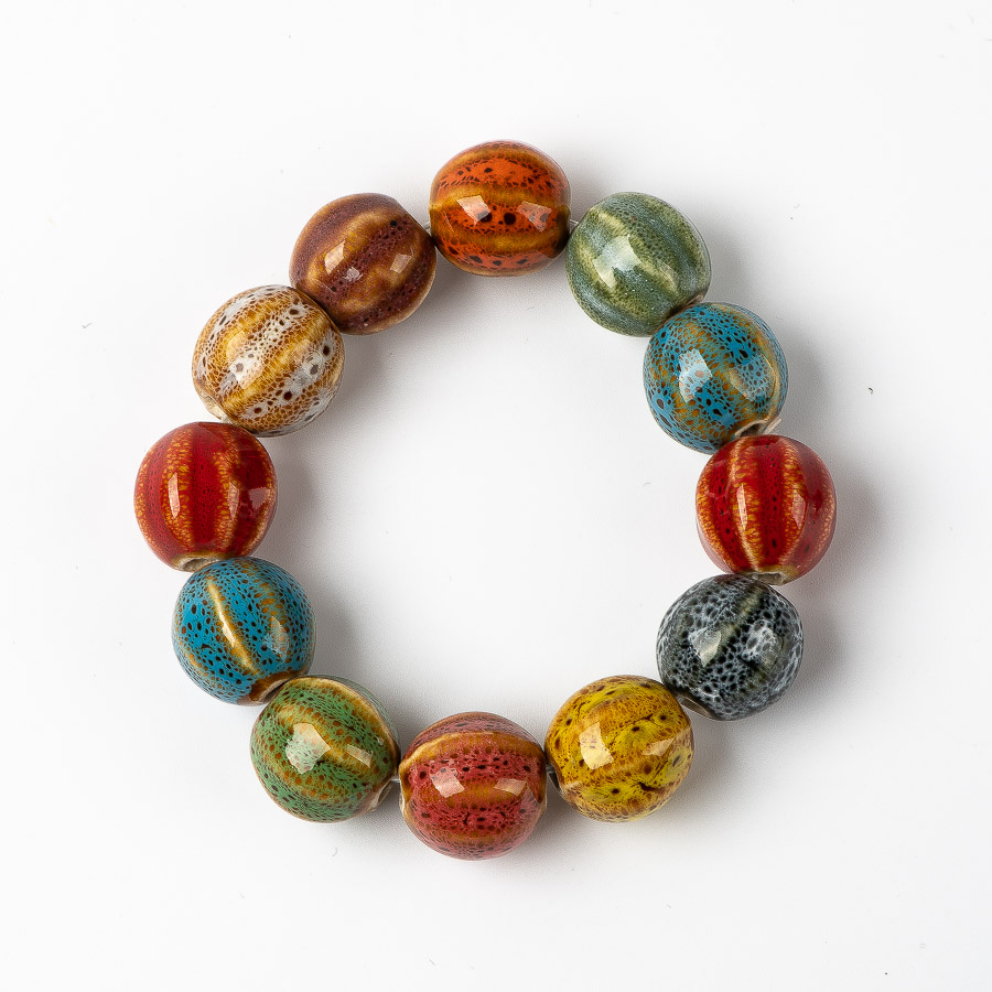 Colorful Unique Ceramic Ball b – Ceramic Link Bracelet Bewertung und Preis