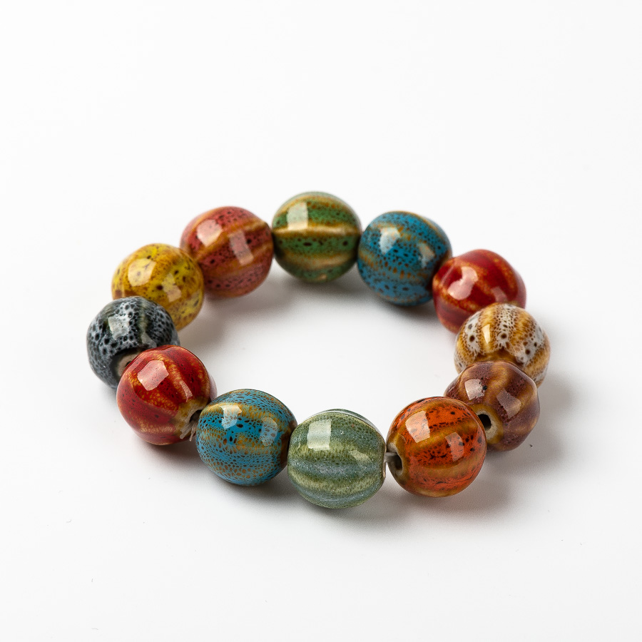 Colorful Unique Ceramic Ball b – Ceramic Link Bracelet Bewertung und Preis