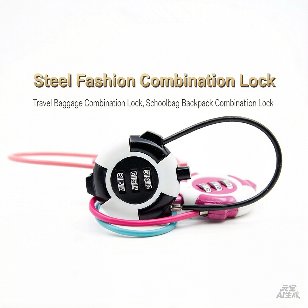 3 Digit Combination Cable Lock – Rugged Sport Strap Bewertung und Preis
