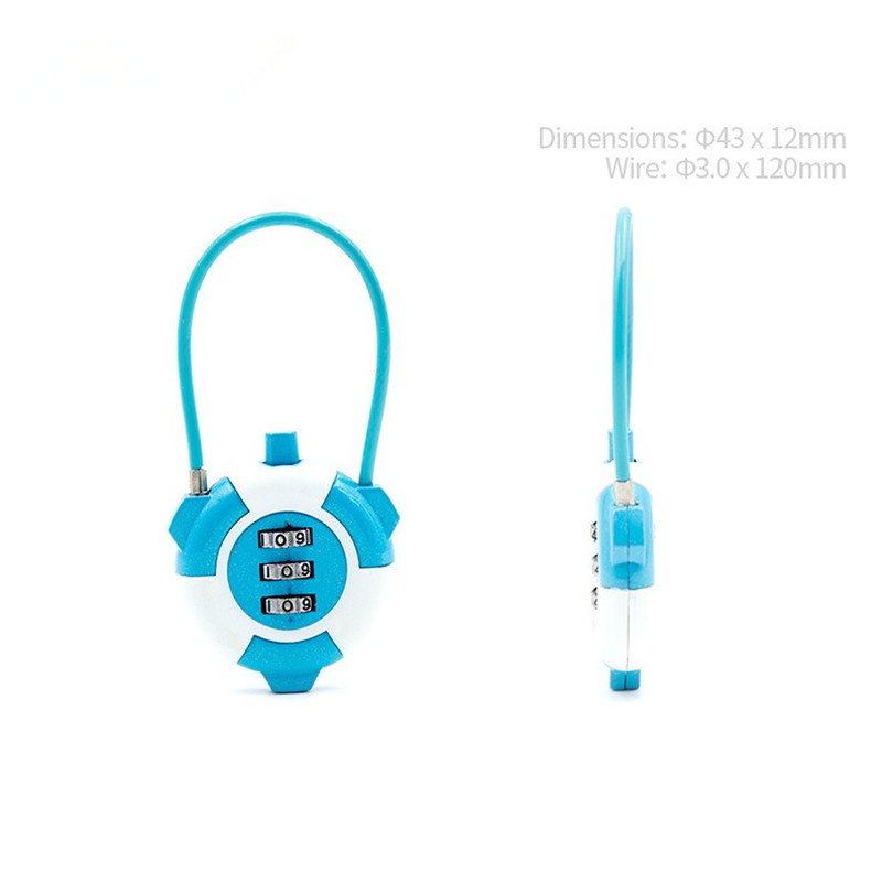 3 Digit Combination Cable Lock – Rugged Sport Strap Bewertung und Preis