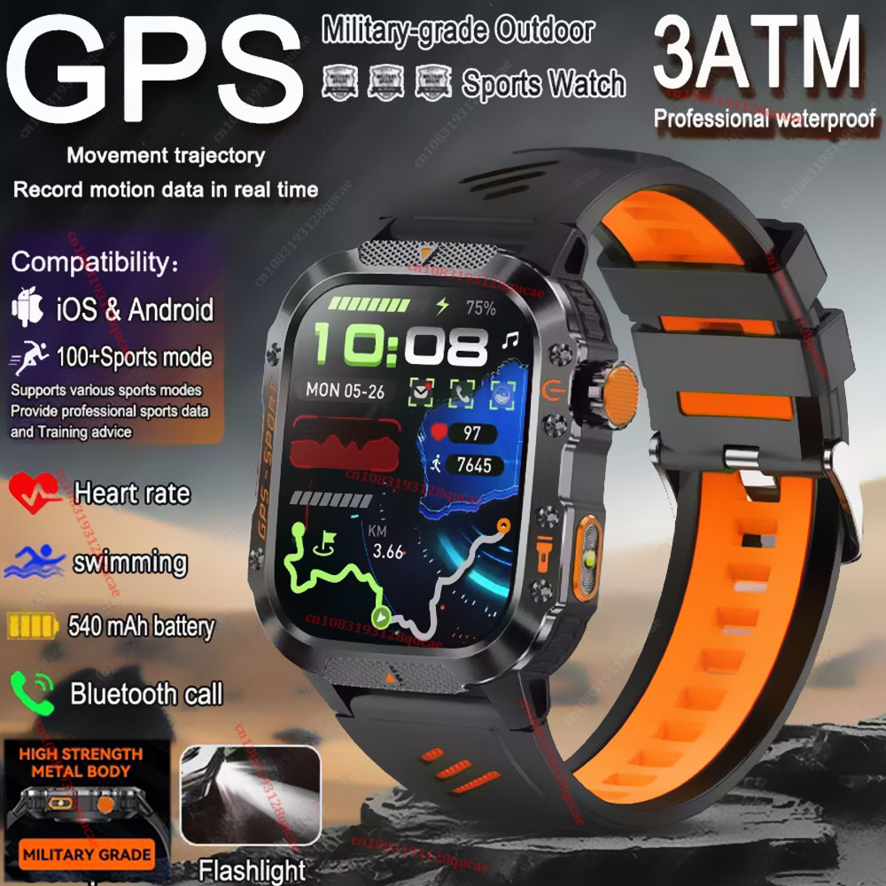 2026 Military Outdoor Smart Wa – Smartwatch X12 Bewertung und Preis