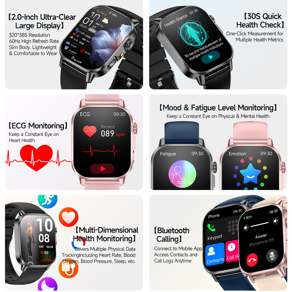 2026 New Model Uric Acid & Lip – Smartwatch X12 Bewertung und Preis