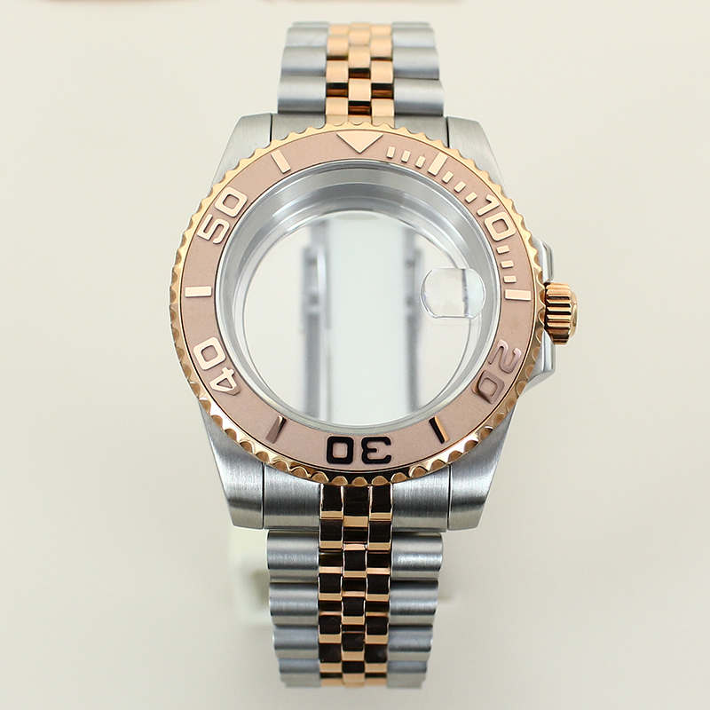 40mm Silvery Rose Gold Watch C – Ceramic Link Bracelet Bewertung und Preis