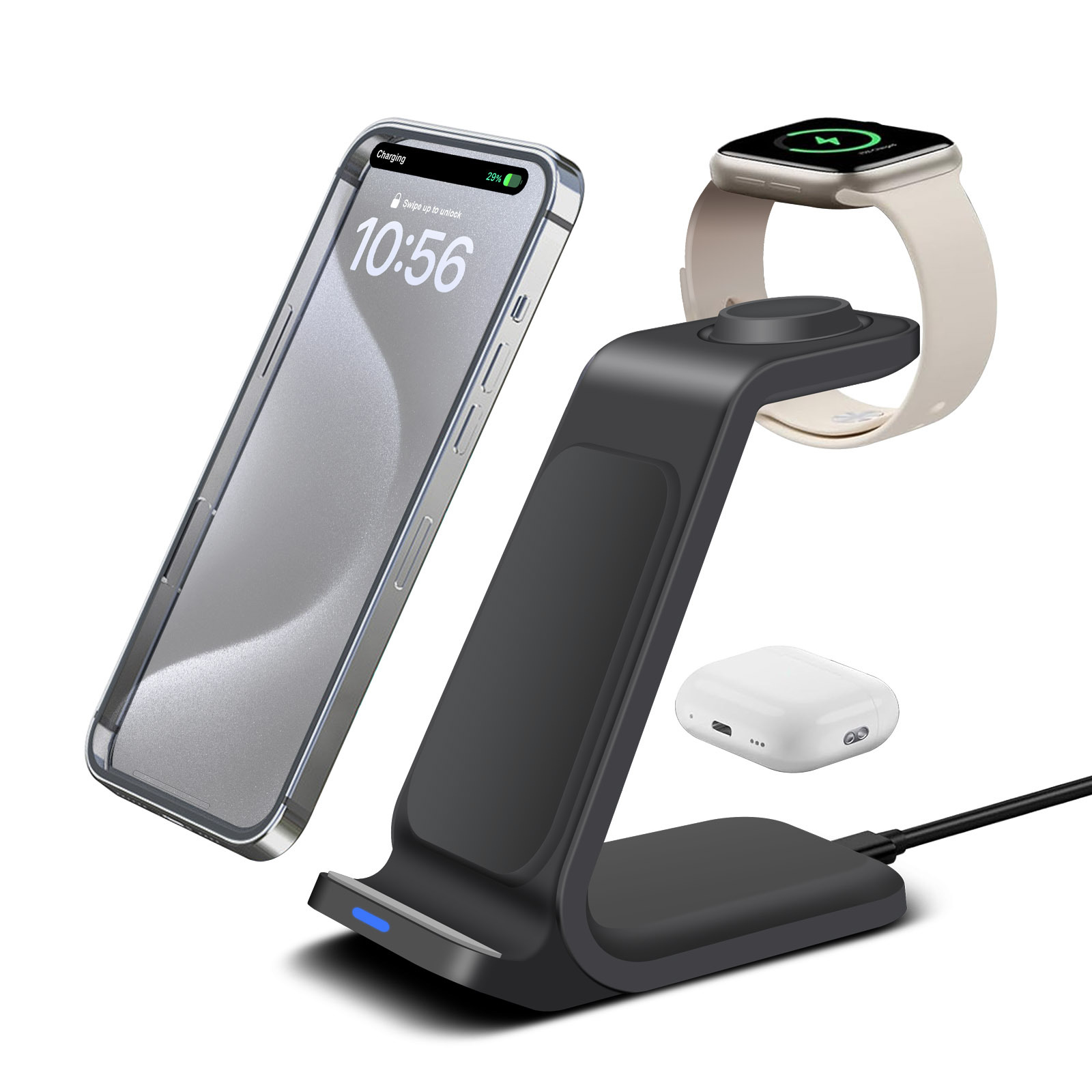 3 in 1 Charging Station for iP – Smartwatch X Bewertung und Preis