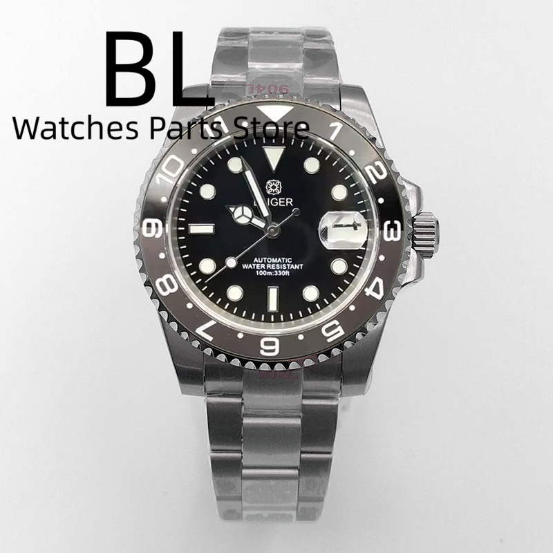 BLIGER 40mm Men's Watch NH35 A – Ceramic Link Bracelet Bewertung und Preis