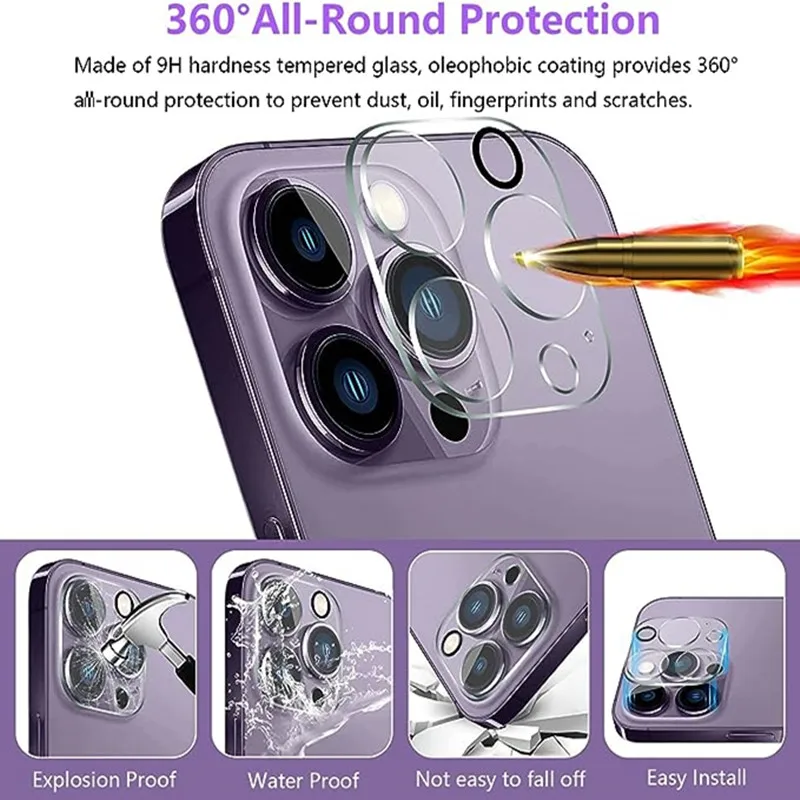 4PCS Full Cover Camera Lens Pr – Screen Protector Film Bewertung und Preis