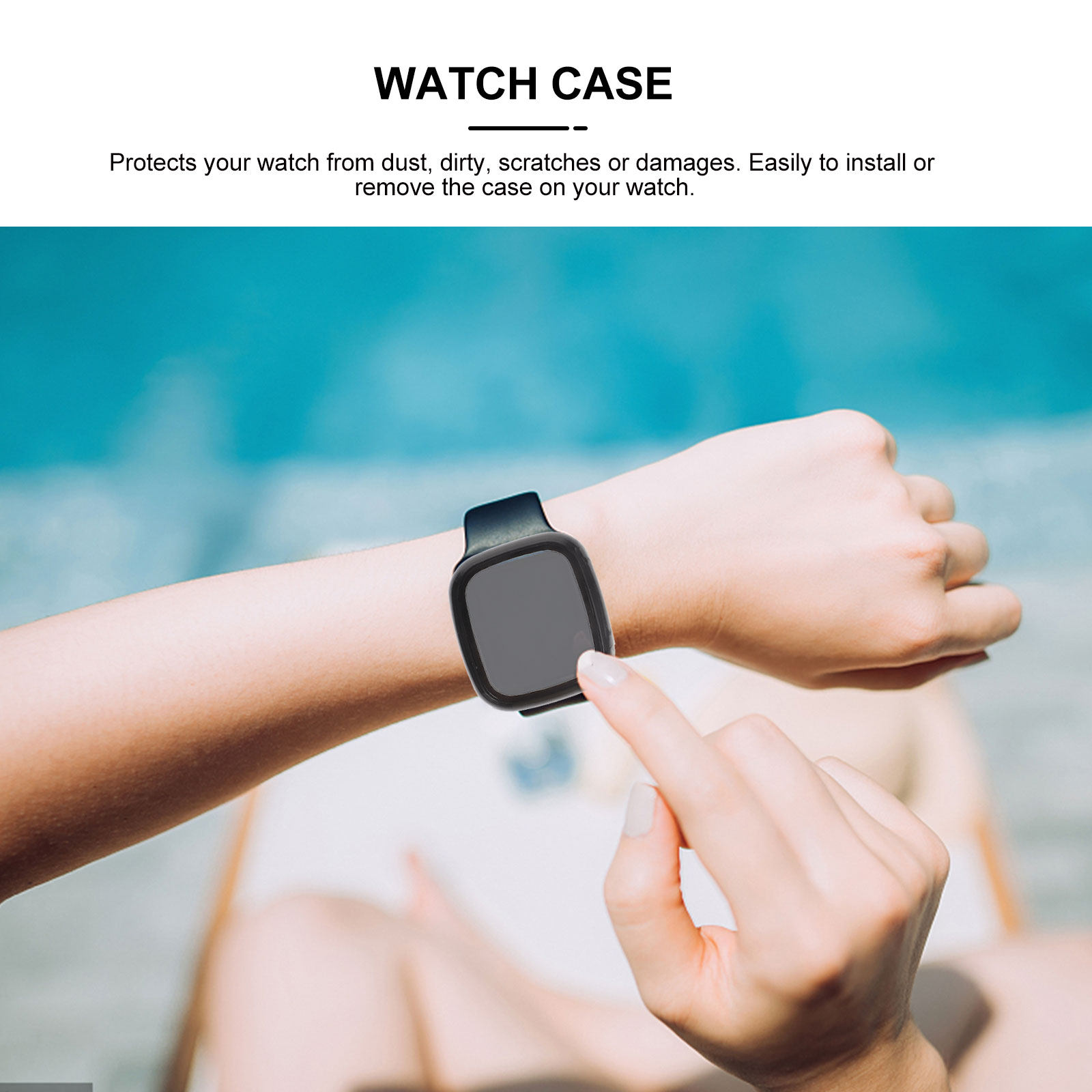 2Pcs Watch Cover Premium Pc Wa – Smartwatch Case Bewertung und Preis