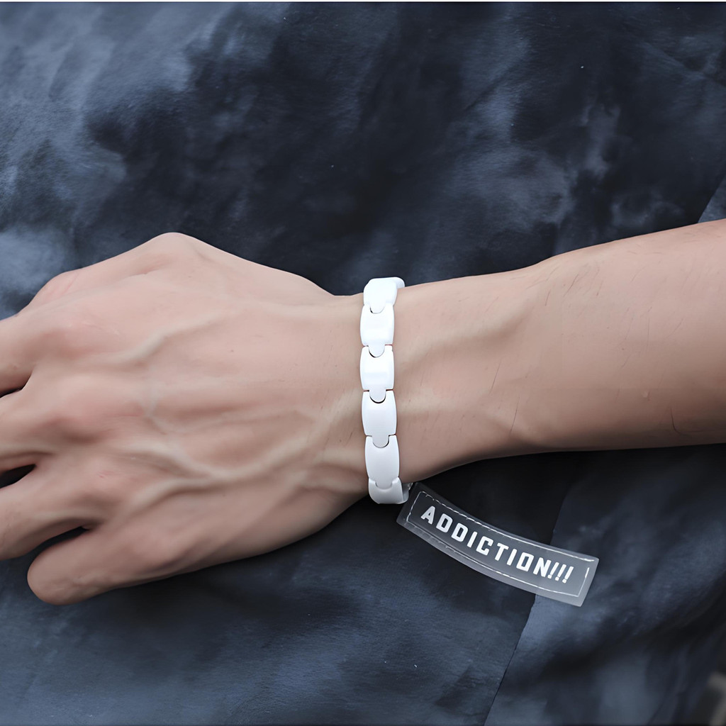 Aradoo Premium Ceramic Hematit – Ceramic Link Bracelet Bewertung und Preis