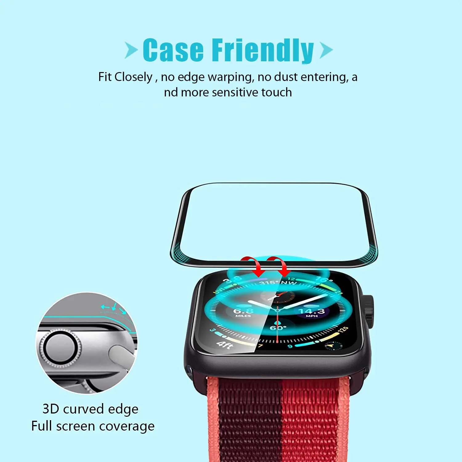 Screen Protector 3D Tempered F – Smartwatch Icon Bewertung und Preis