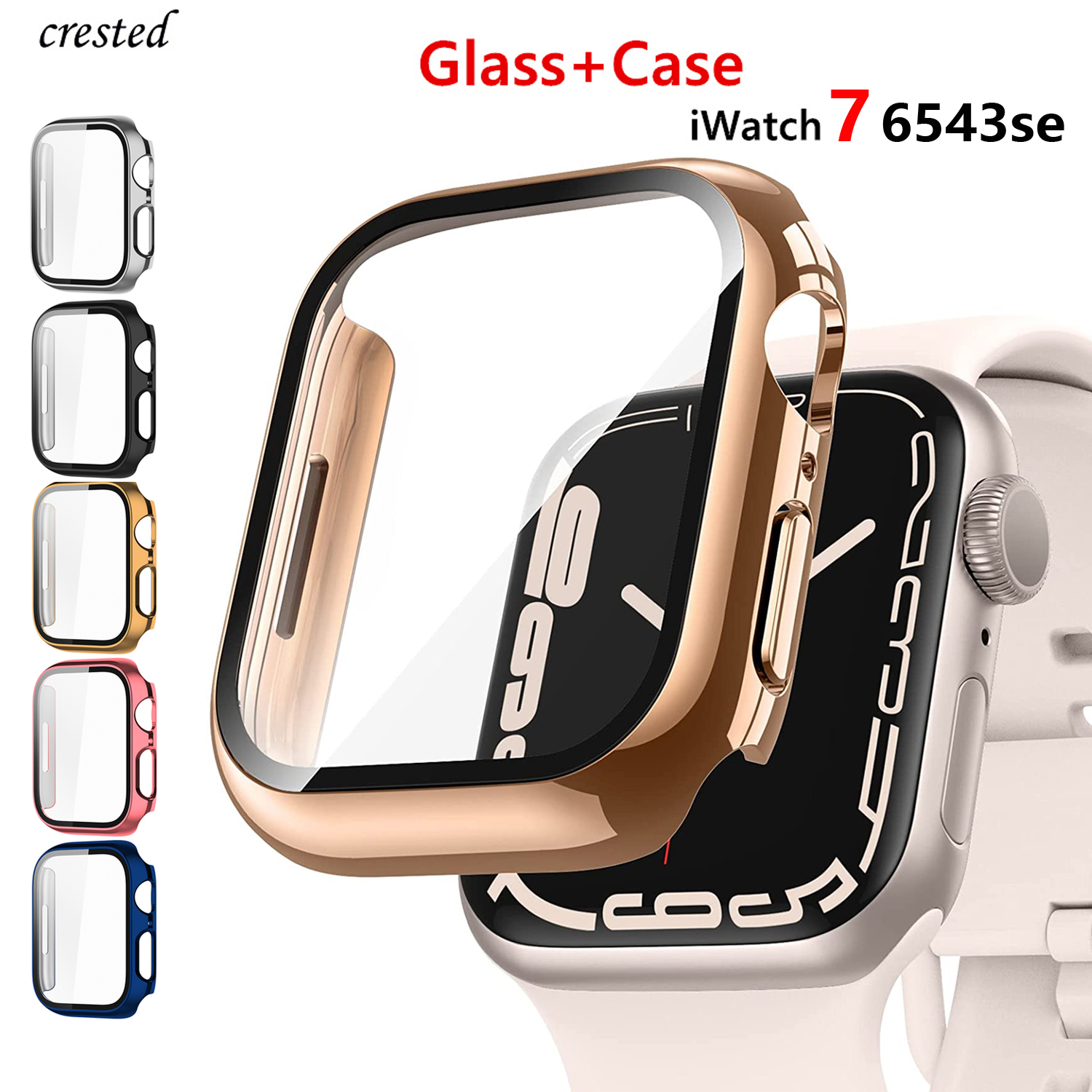 Glass+cover For Apple Watch Ca – Smartwatch Band Accessories Bewertung und Preis