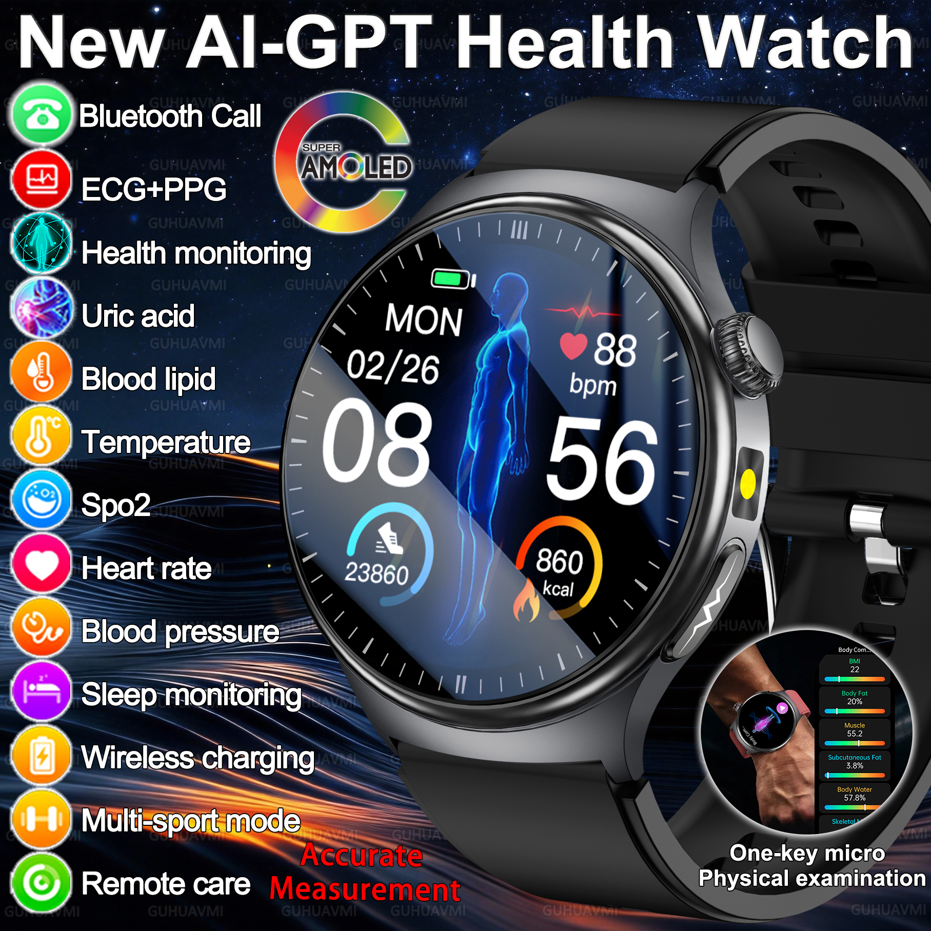 2026 New Accurate Diagnosis Sm – Android Smartwatch Accessories Bewertung und Preis