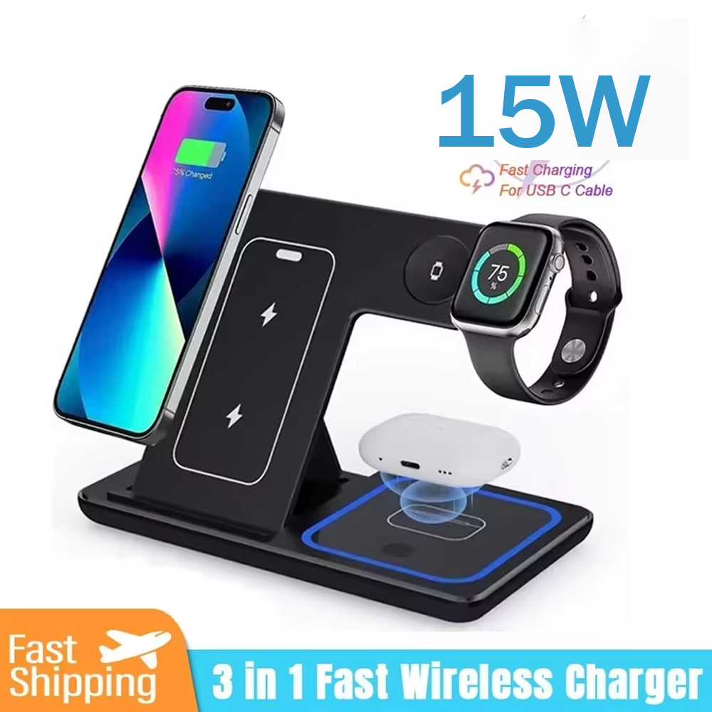 15W 3 in 1 Wireless Charger St – Smartwatch X Bewertung und Preis