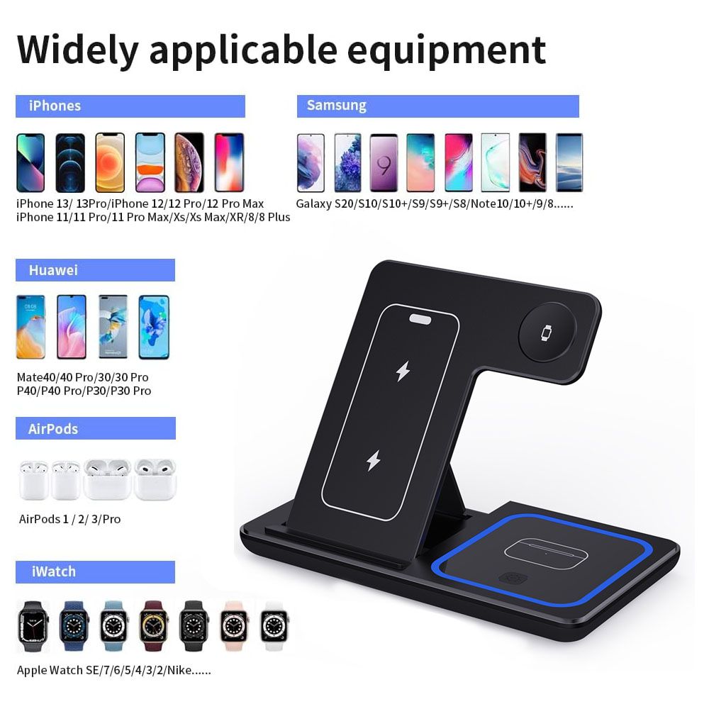 15W 3 in 1 Wireless Charger St – Smartwatch X Bewertung und Preis