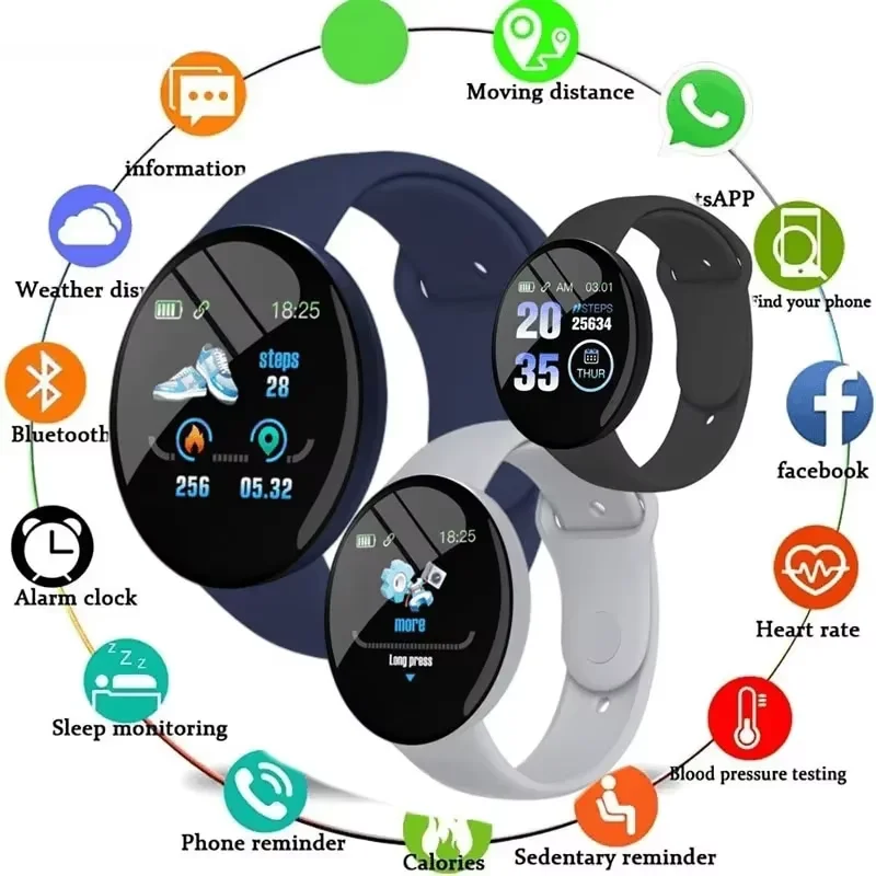 Children D18 Smartwatch Square – Android Smartwatch Accessories Bewertung und Preis