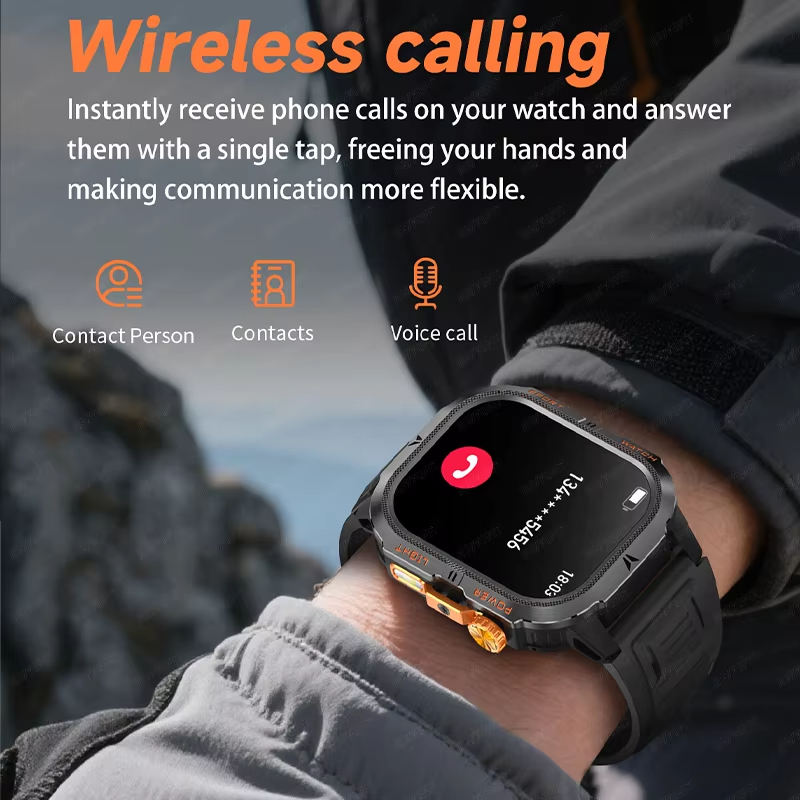 2026 Rugged Military Smart Wat – Smartwatch M Active Bewertung und Preis
