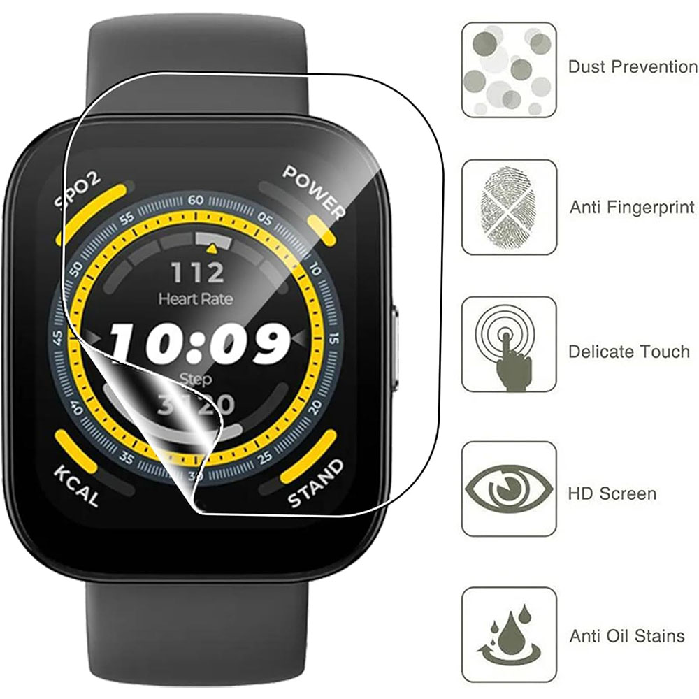 3PCS Clear HD Film Screen Prot – Amazfit Smartwatch Accessories Bewertung und Preis