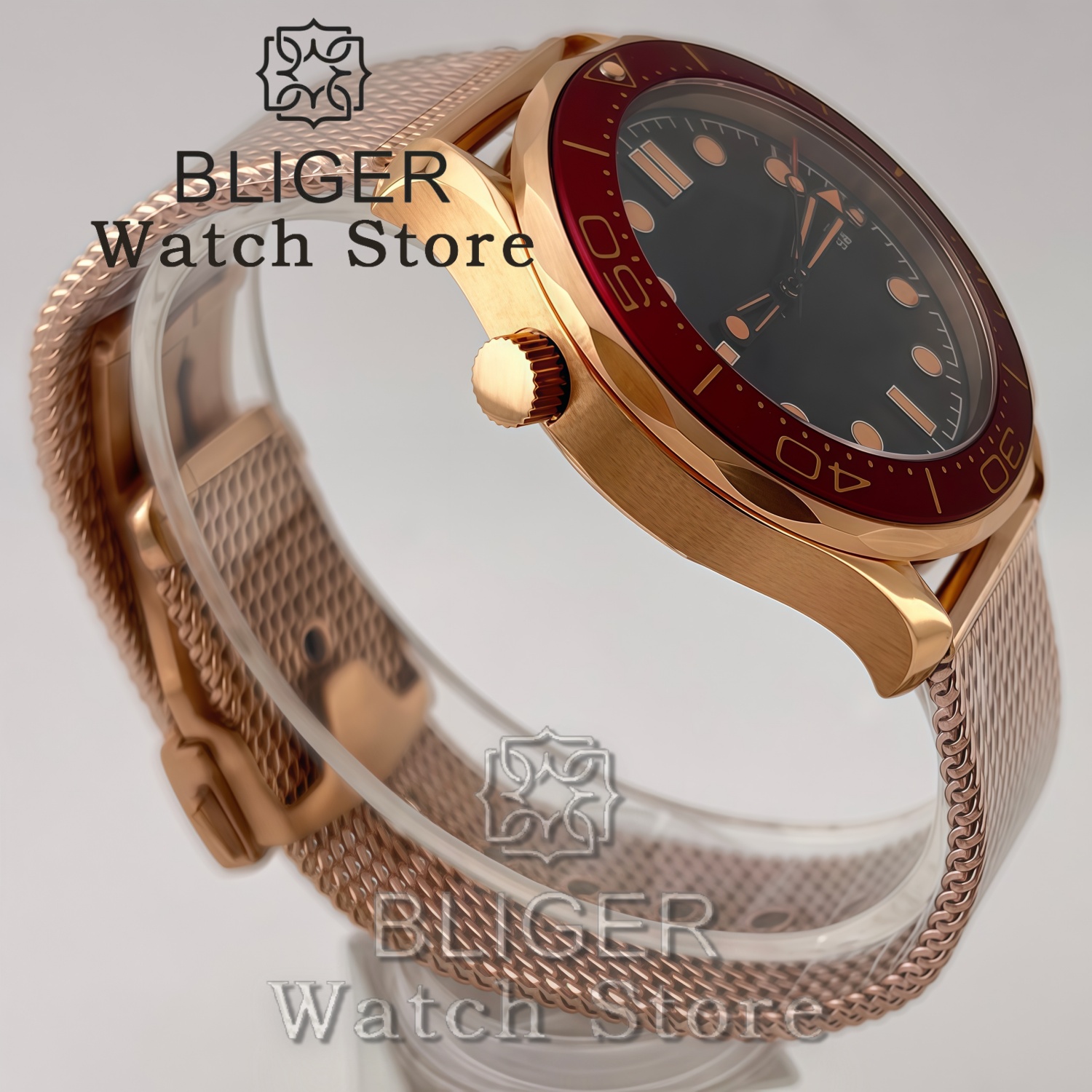 BLIGER Vintage Bronze Rose Gol – Stainless Mesh Band Bewertung und Preis