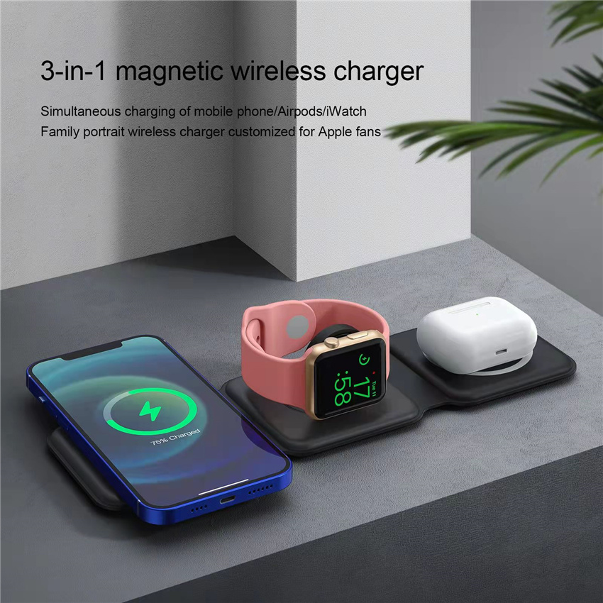 New 3in1 Foldable Wireless Cha – Smartwatch X12 Bewertung und Preis