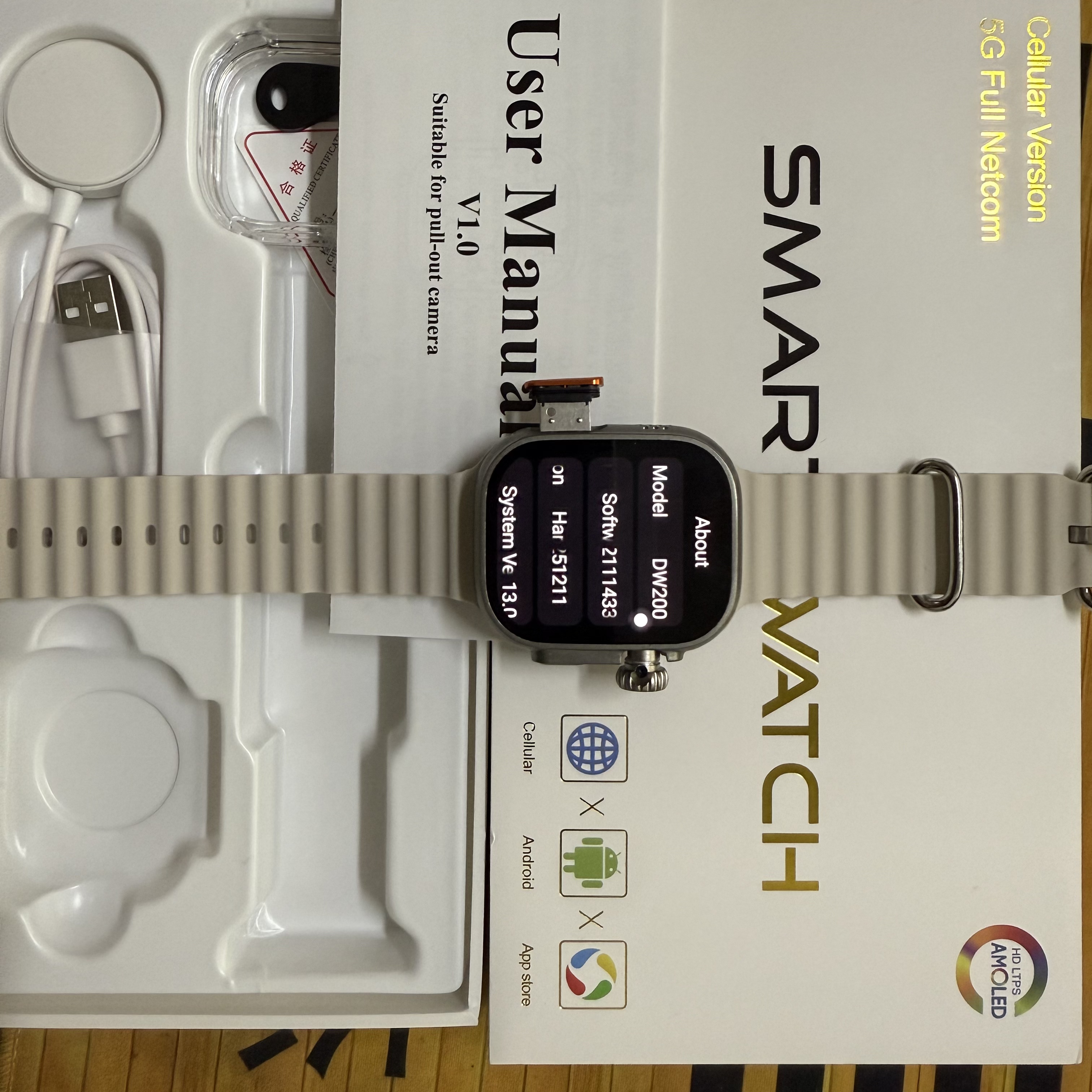 DW200 Smartwatch Men WIFI Touc – Smartwatch Nexus Bewertung und Preis