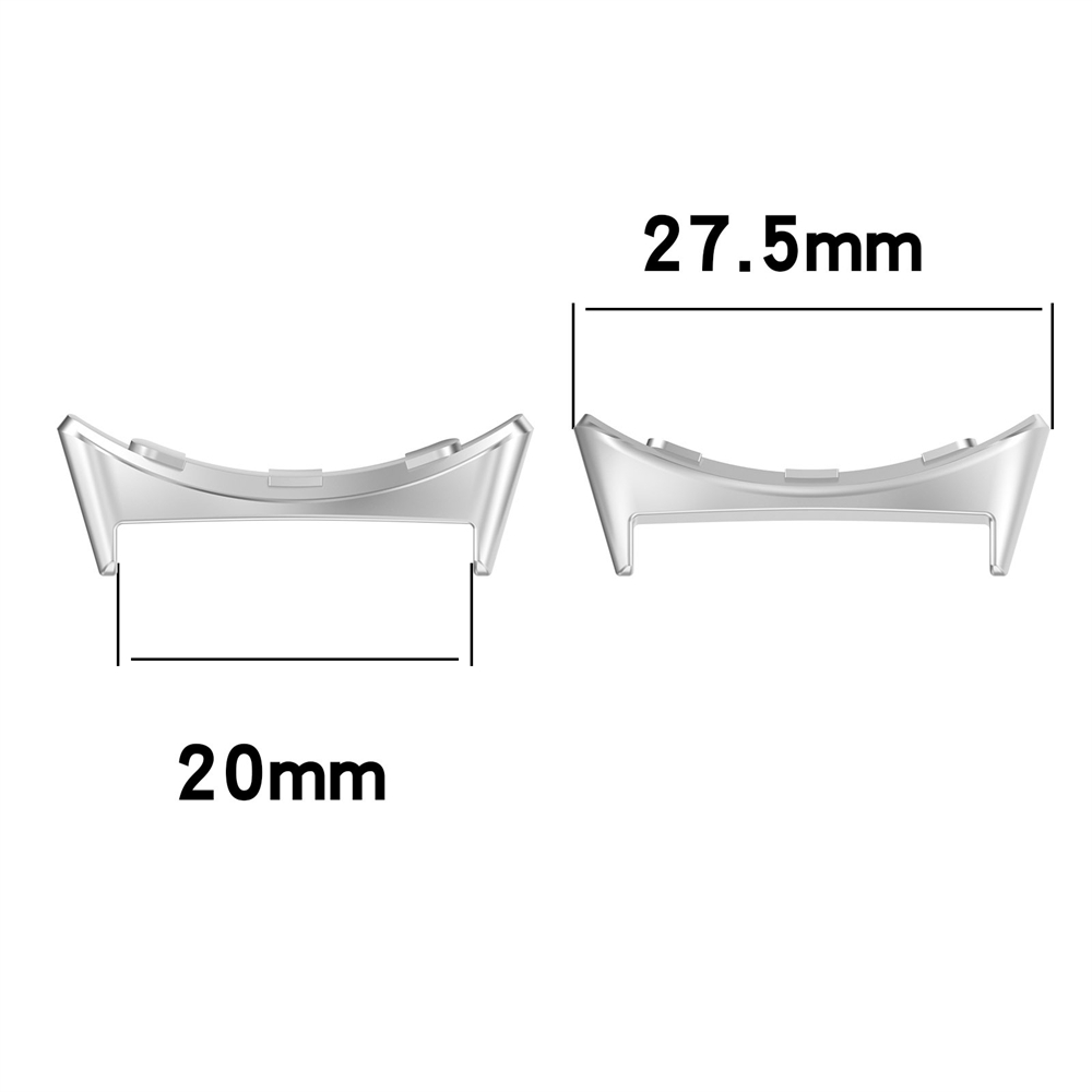 2PCS 20mm Metal Connector for  – Smartwatch Band Accessories Bewertung und Preis