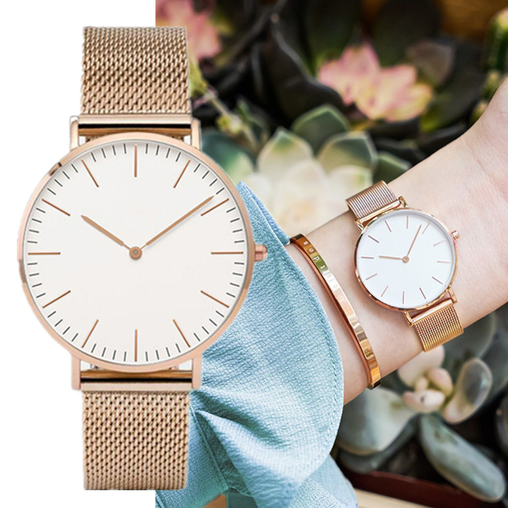 Top Brand Luxury Watches Women – Stainless Mesh Band Bewertung und Preis