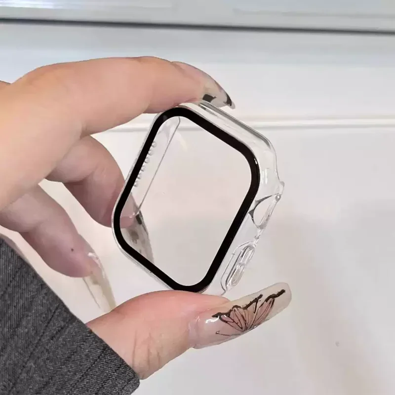 Glass + Case for Apple Watch 4 – Smartwatch Band Accessories Bewertung und Preis
