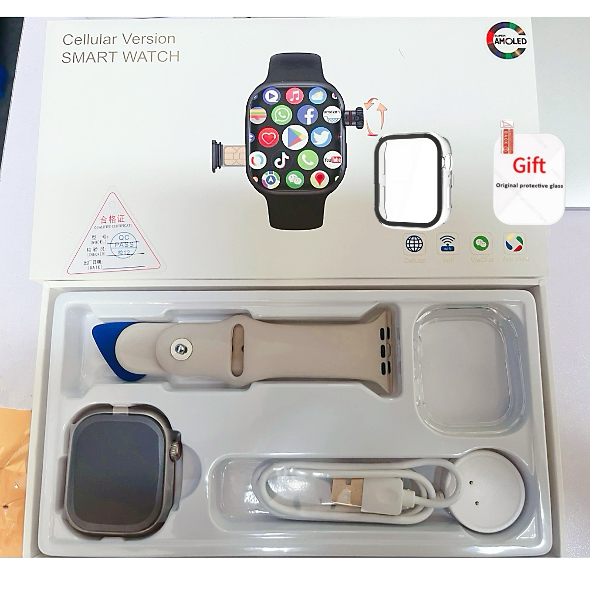CD99 Smart Watch 8GB RAM AMOLE – Smartwatch X12 Bewertung und Preis