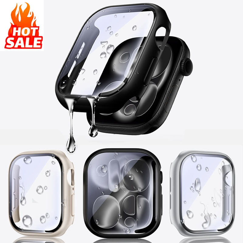 Tempered Glass+Cover For Apple – Smartwatch Band Accessories Bewertung und Preis