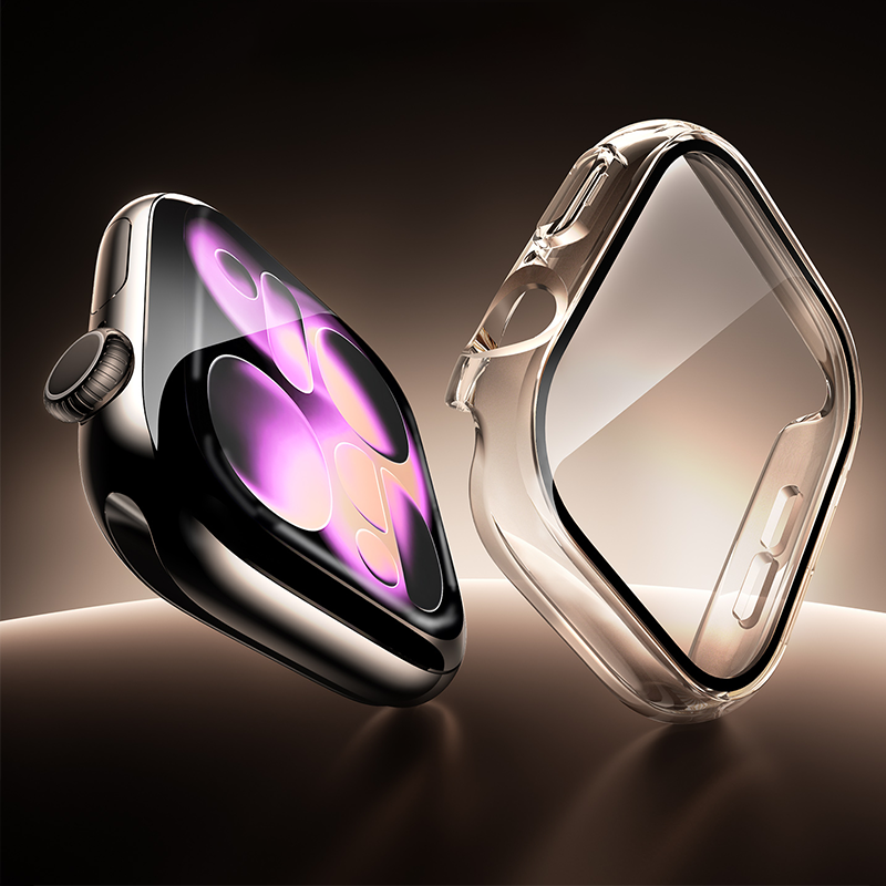 Tempered Glass+Cover For Apple – Smartwatch Band Accessories Bewertung und Preis