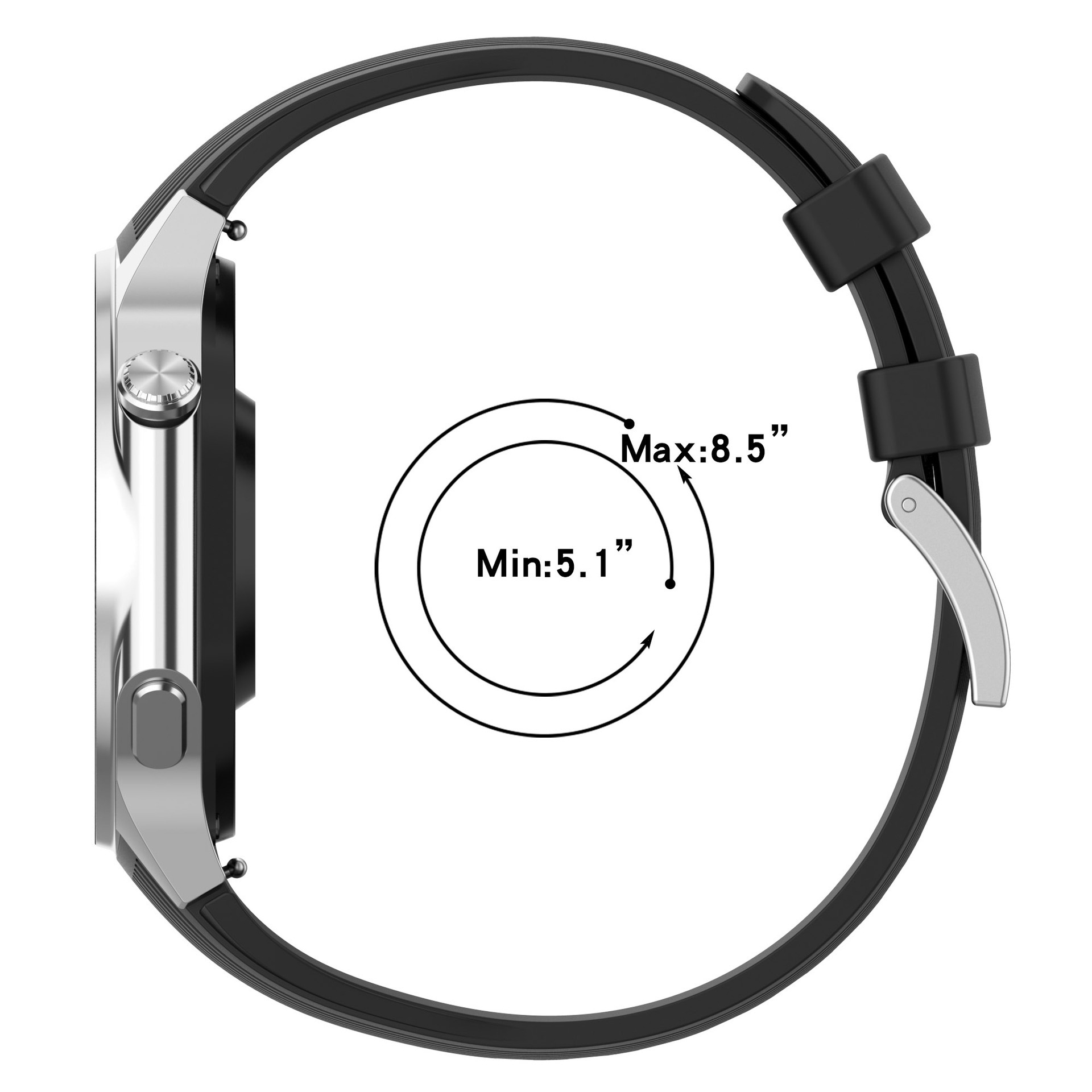 No Gap Silicone Watchband For  – Smartwatch X2 Bewertung und Preis