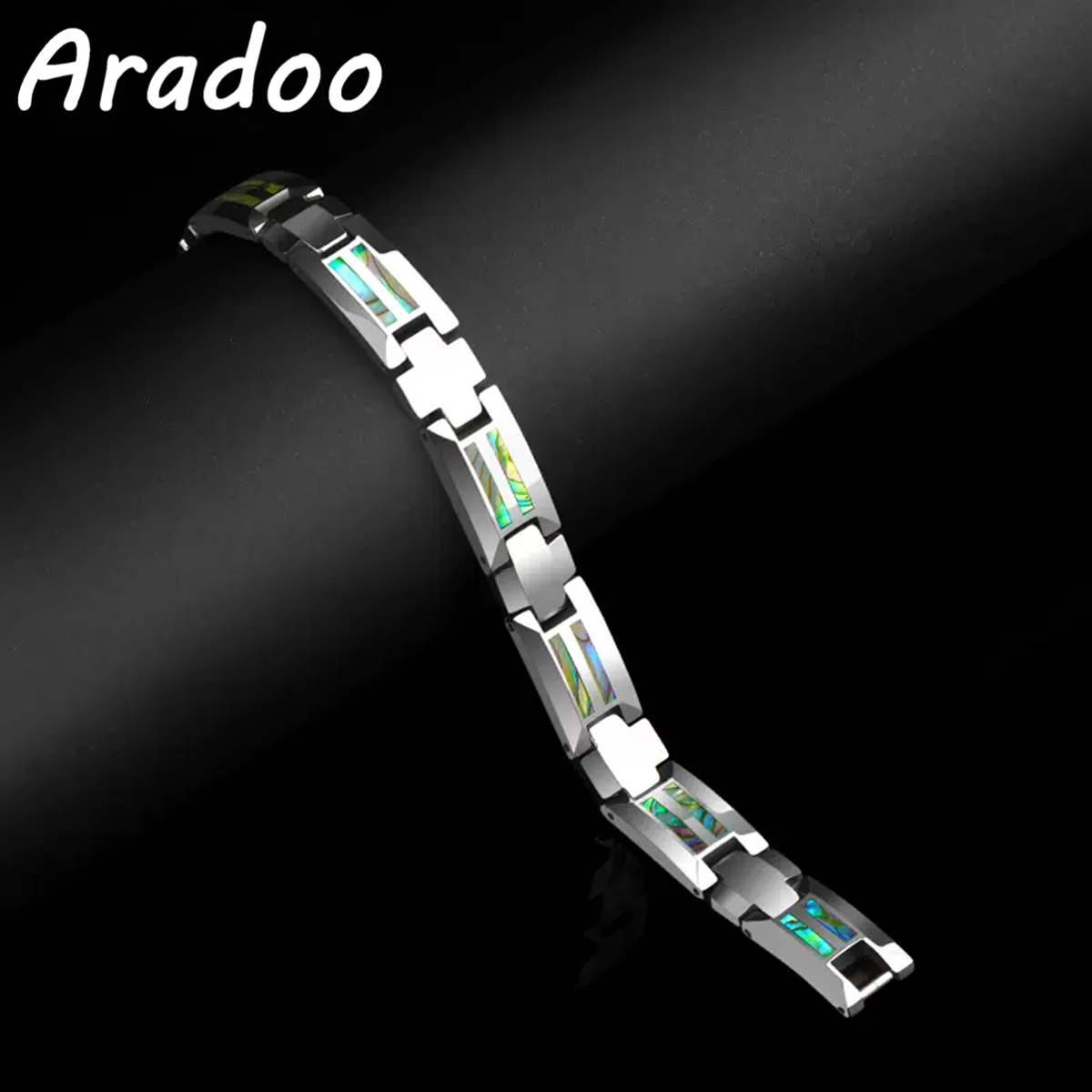 Abalone Shell Tungsten Steel B – Ceramic Link Bracelet Bewertung und Preis