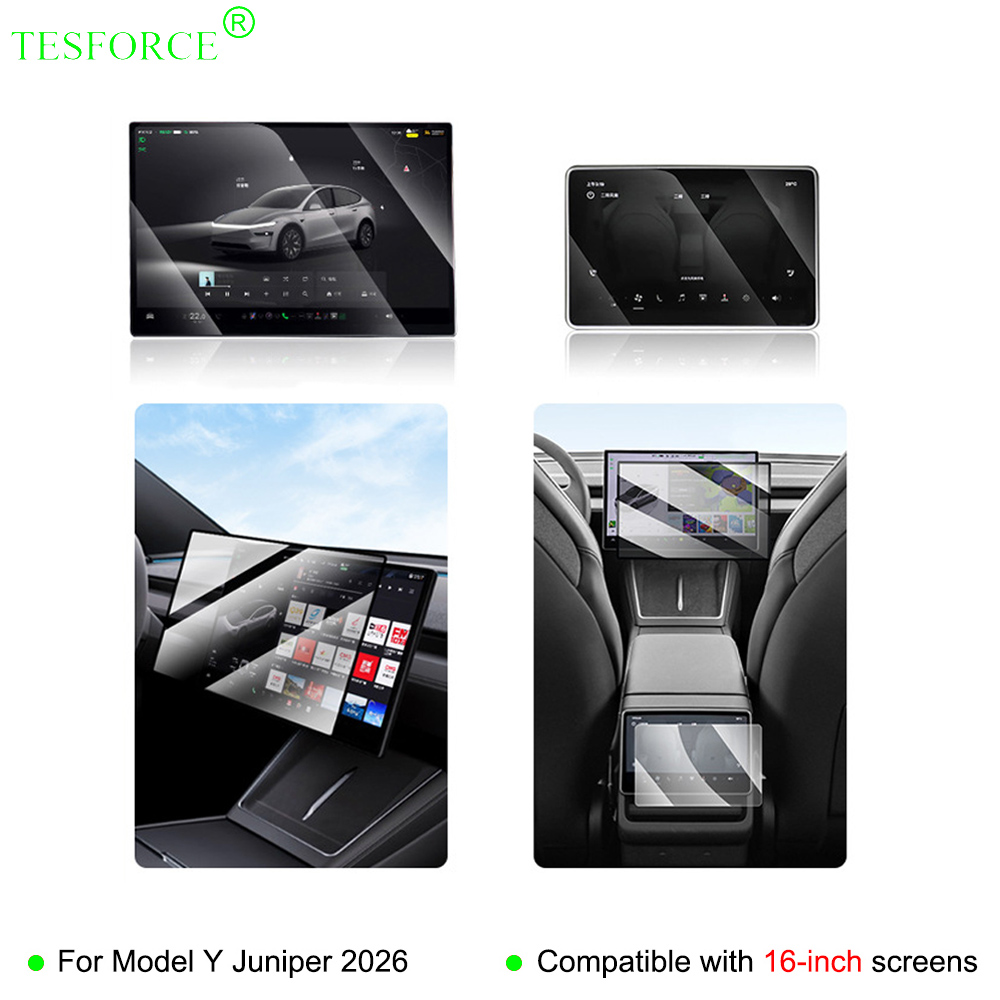For Tesla Model Y Juniper 2026 – Screen Protector Film Bewertung und Preis