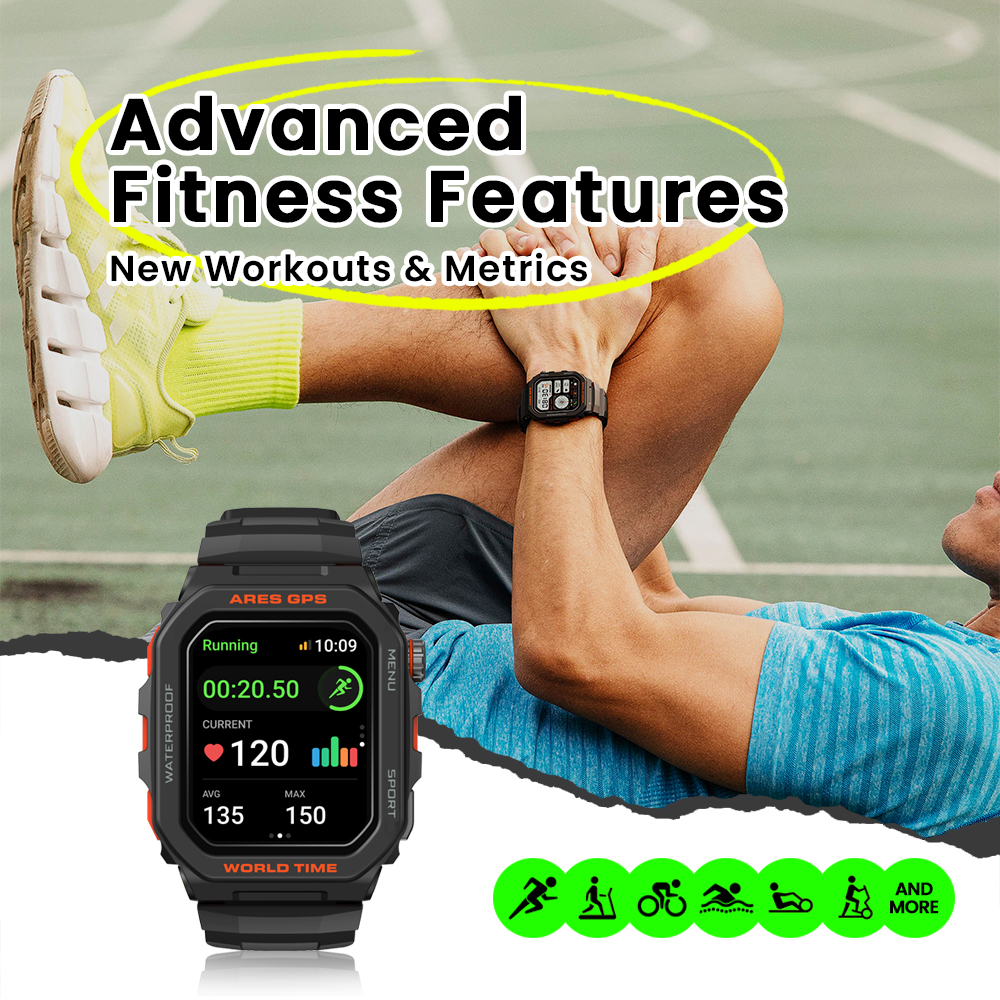 New Zeblaze Ares GPS Smart Wat – Smartwatch X Bewertung und Preis