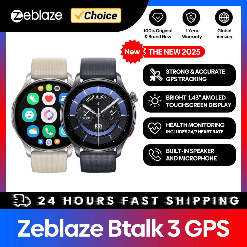 New Zeblaze Btalk 3 GPS Smartw – Smartwatch X Bewertung und Preis