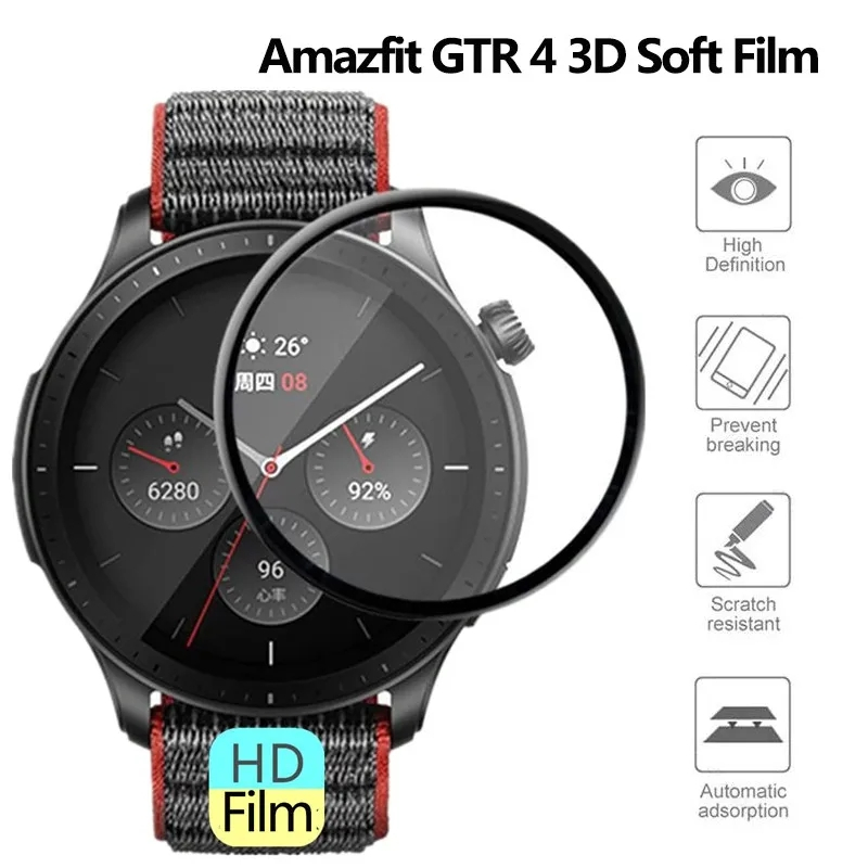 For Amazfit GTR 4 Screen Prote – Amazfit Smartwatch Accessories Bewertung und Preis