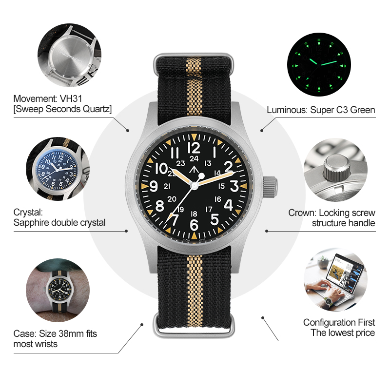 Militado ML05 Vintage Watch VH – Smartwatch Nexus Bewertung und Preis