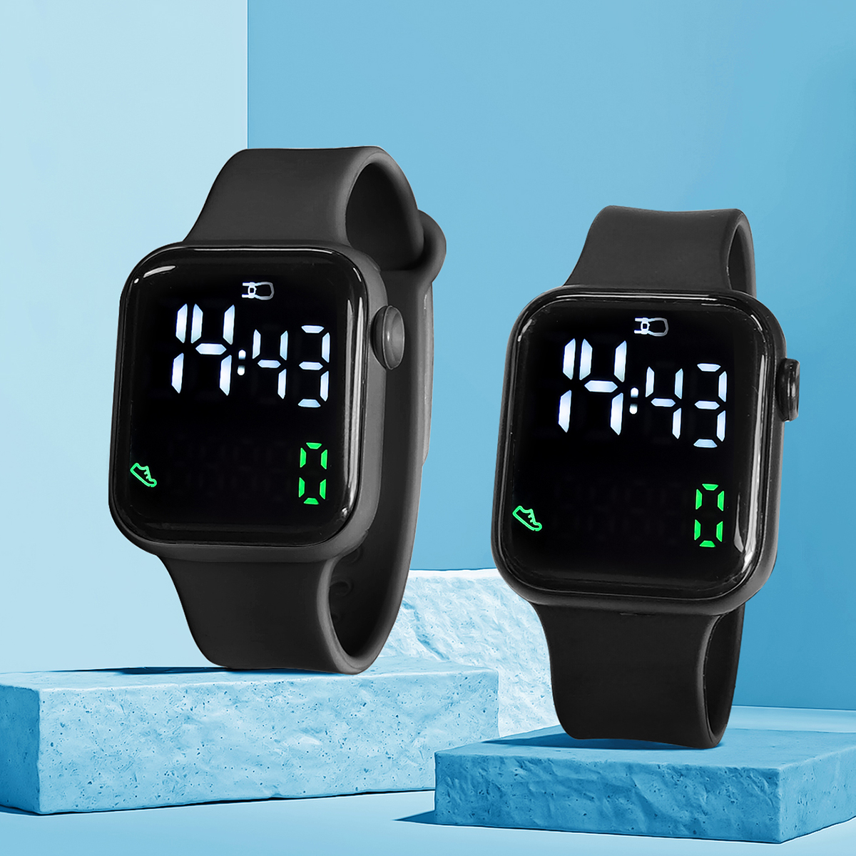 New 2PCS Student Minimalist Sm – Smartwatch Icon Bewertung und Preis