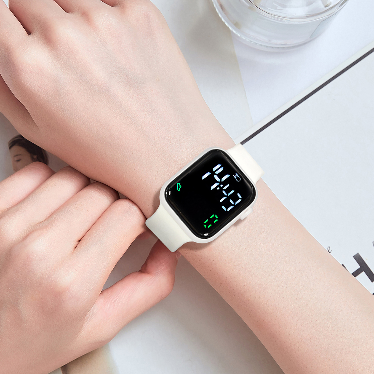 New 2PCS Student Minimalist Sm – Smartwatch Icon Bewertung und Preis