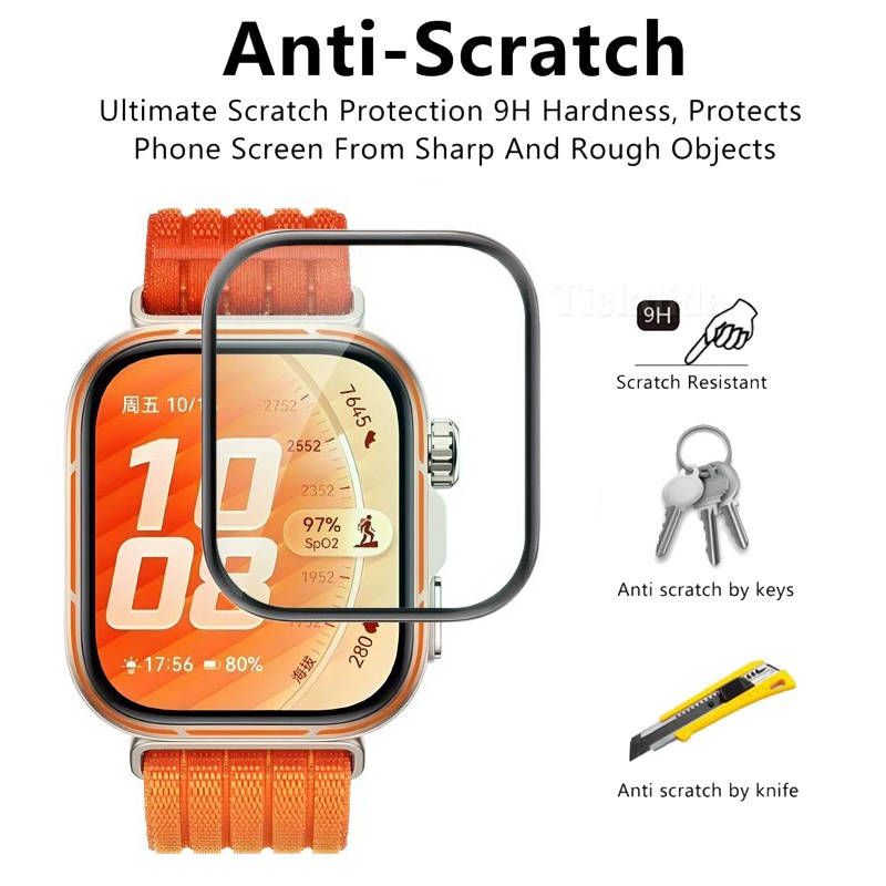 Soft Tempered Glass for Huawei – Watch Face Protector Bewertung und Preis