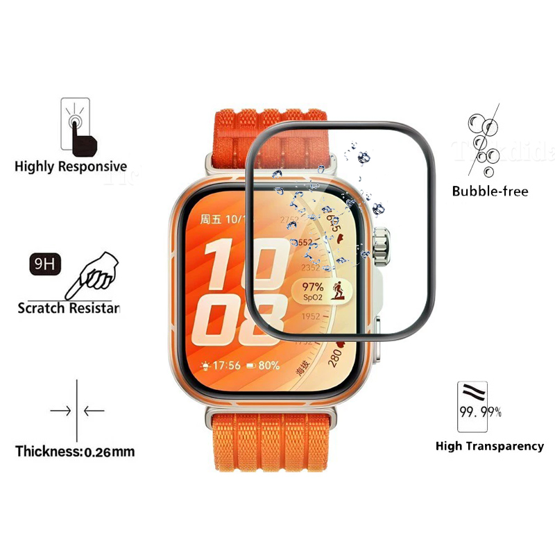 Soft Tempered Glass for Huawei – Watch Face Protector Bewertung und Preis