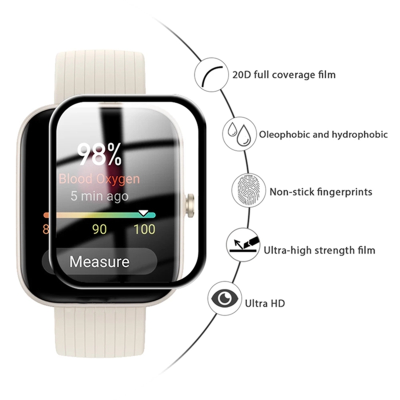 1-5Pcs Screen Protector For Am – Amazfit Smartwatch Accessories Bewertung und Preis