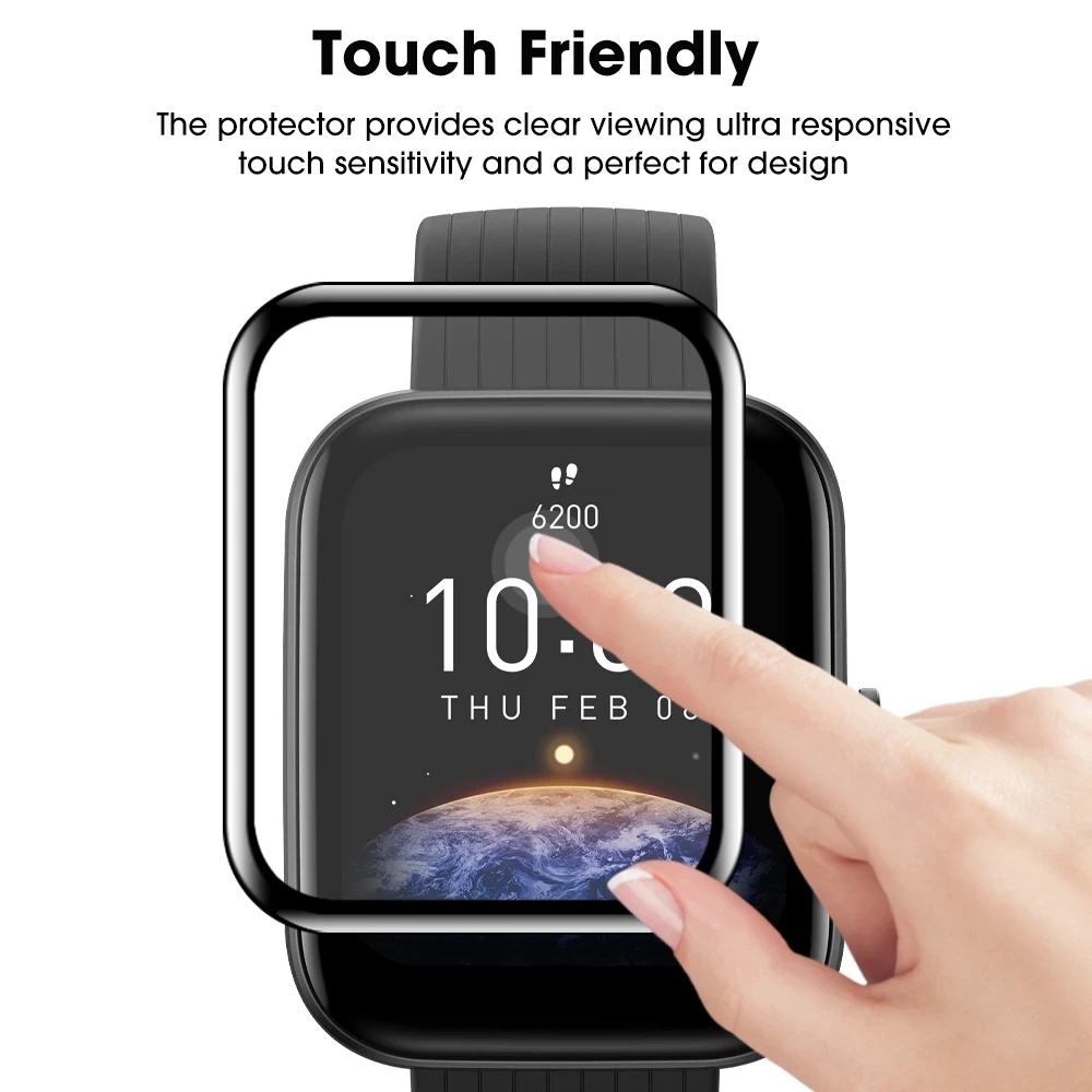 1-5Pcs Screen Protector For Am – Amazfit Smartwatch Accessories Bewertung und Preis
