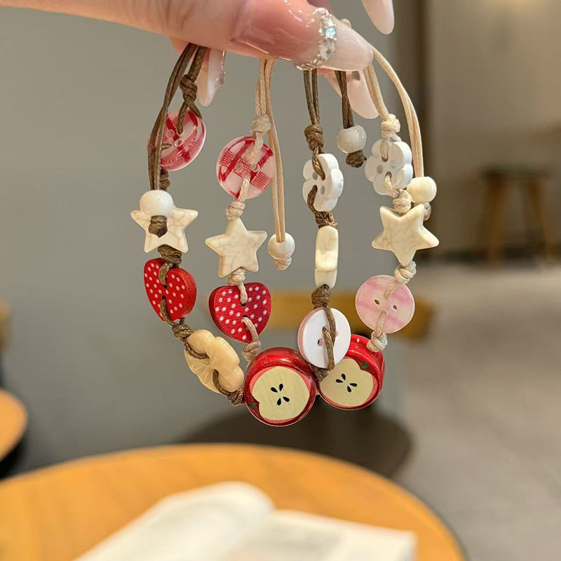 Handmade Ceramic Apple Bracele – Ceramic Link Bracelet Bewertung und Preis