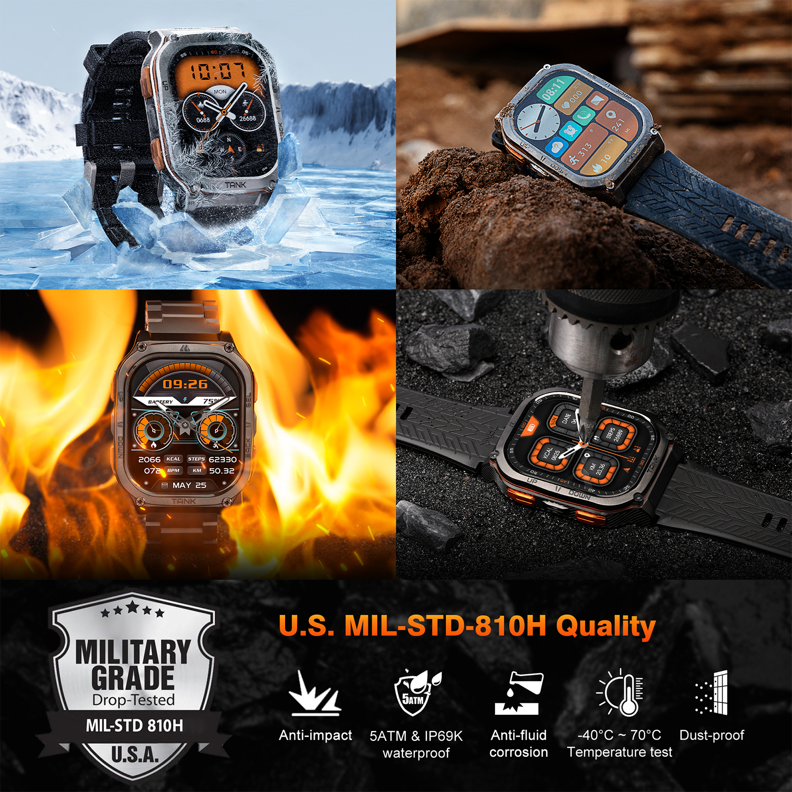 KOSPET TANK M3 Ultra GPS Smart – Smartwatch X2 Bewertung und Preis