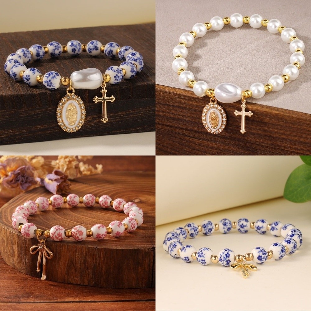 Chinese Style Blue and White P – Ceramic Link Bracelet Bewertung und Preis